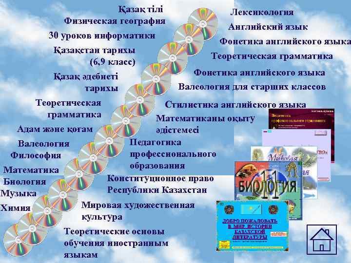 Қазақ тілі Лексикология Физическая география Английский язык 30 уроков информатики Фонетика английского языка Қазақстан