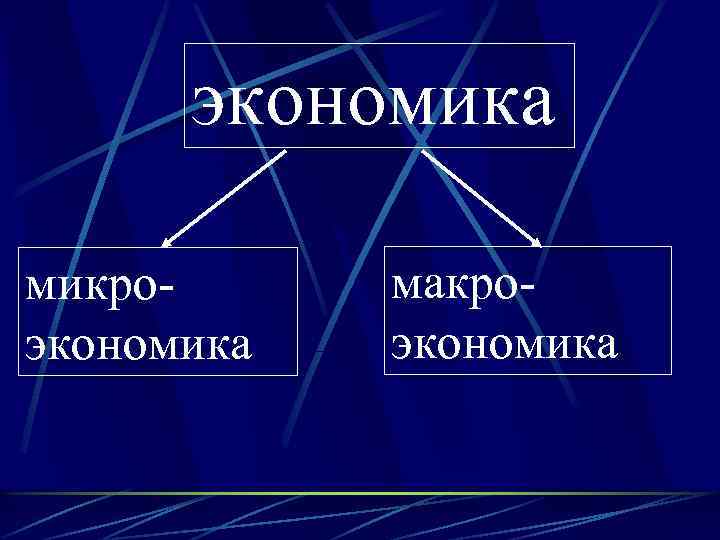 экономика микроэкономика макроэкономика 