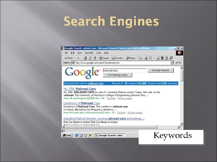 Search Engines Keywords 