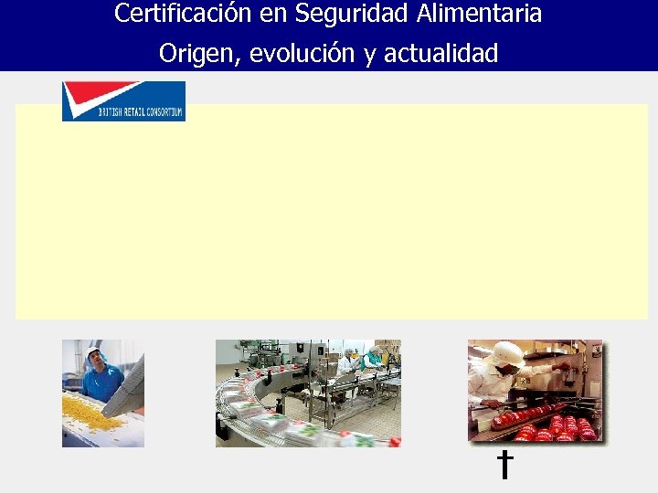 Certificación en Seguridad Alimentaria Origen, evolución y actualidad 