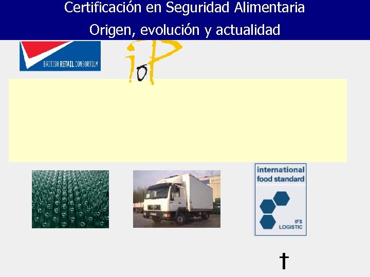 Certificación en Seguridad Alimentaria Origen, evolución y actualidad 