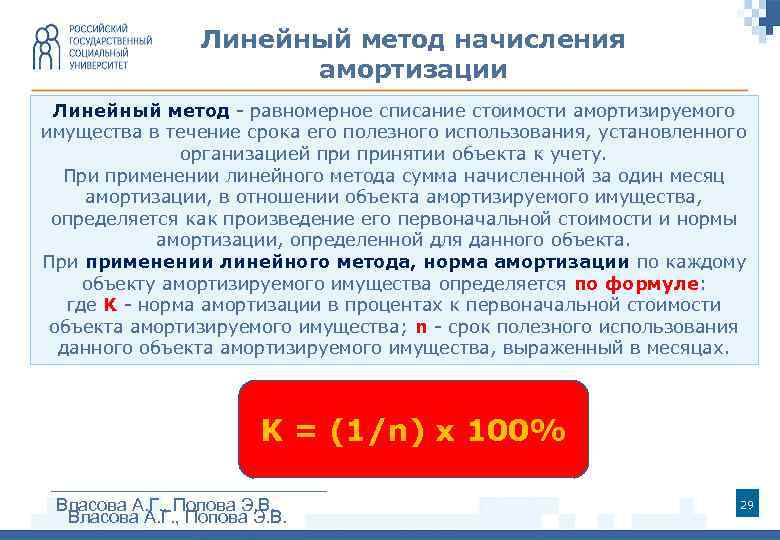 Амортизация объектов недвижимости. Линейный способ списания. Стоимость амортизируемого имущества. Метод равномерного списания амортизации. Амортизируемая стоимость основного средства определяется как.