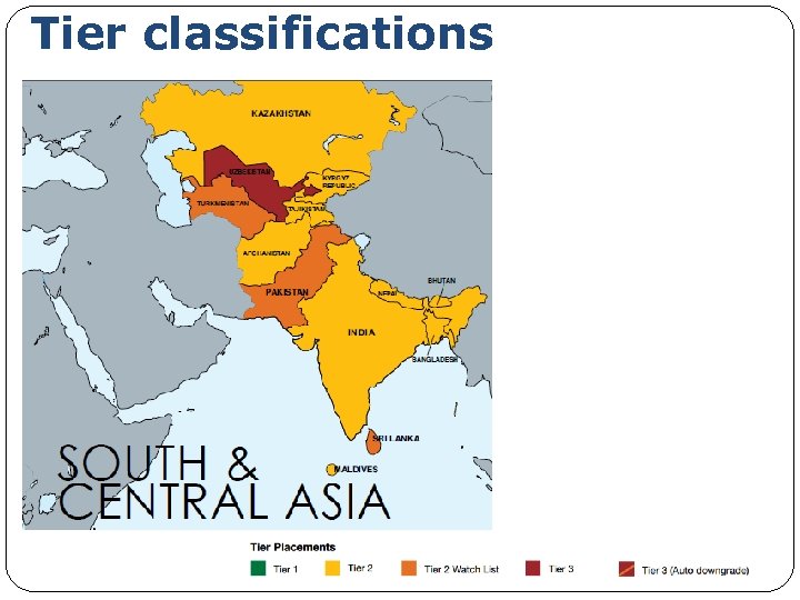 Tier classifications 