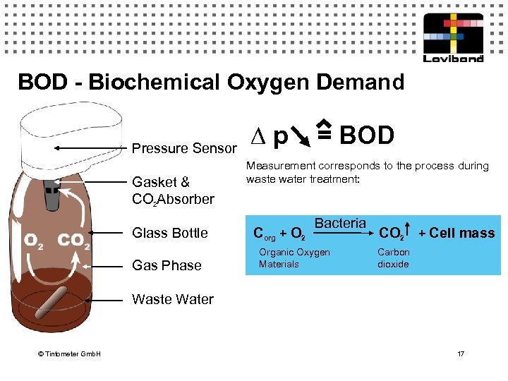 BOD - Biochemical Oxygen Demand Pressure Sensor Gasket & CO 2 Absorber Glass Bottle