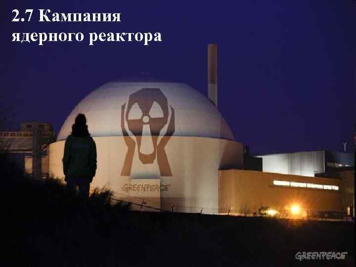 2. 7 Кампания ядерного реактора 