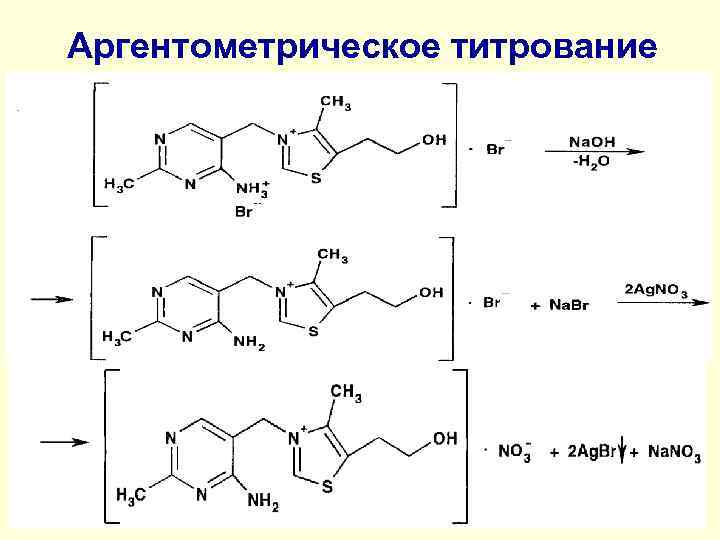Аргентометрическое титрование 