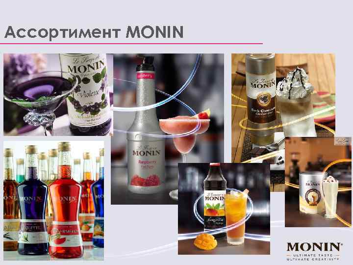 Ассортимент MONIN 