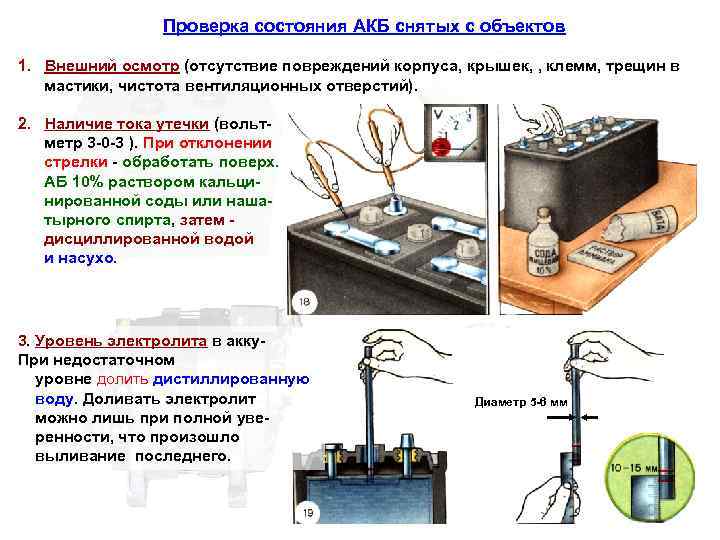 Наличие тока