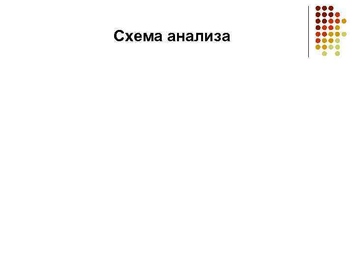 Схема анализа 12 