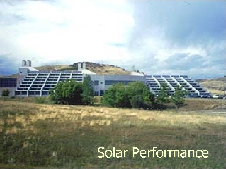 Solar Performance 