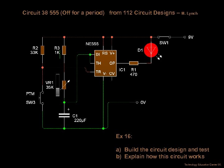 Circuit 38 555 (Off for a period) from 112 Circuit Designs – M. Lynch