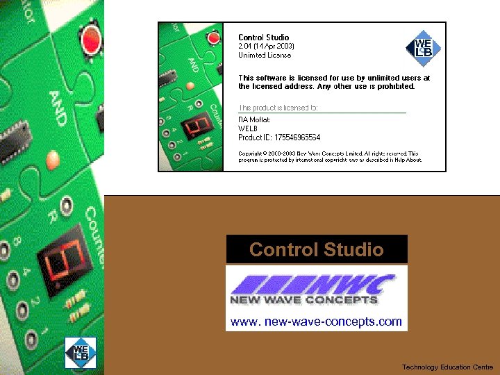 Control Studio www. new-wave-concepts. com Technology Education Centre 05. 