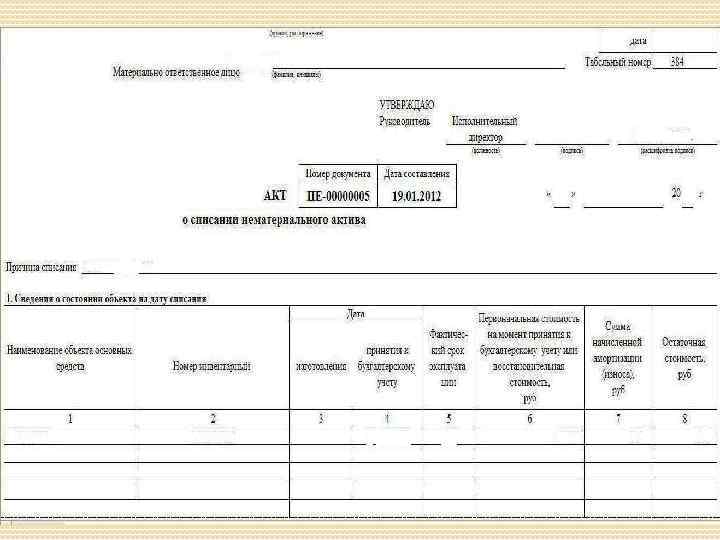 Форма нма 1 образец заполнения