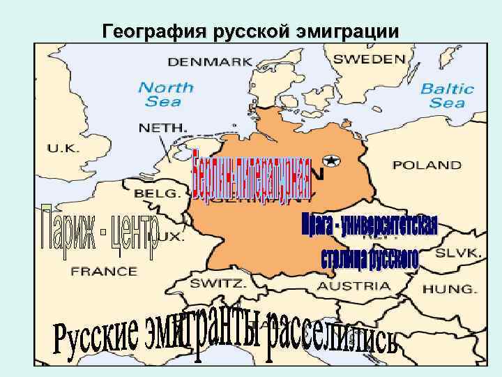 География русской эмиграции 