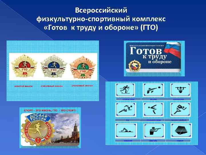 Всероссийский физкультурно-спортивный комплекс «Готов к труду и обороне» (ГТО) 