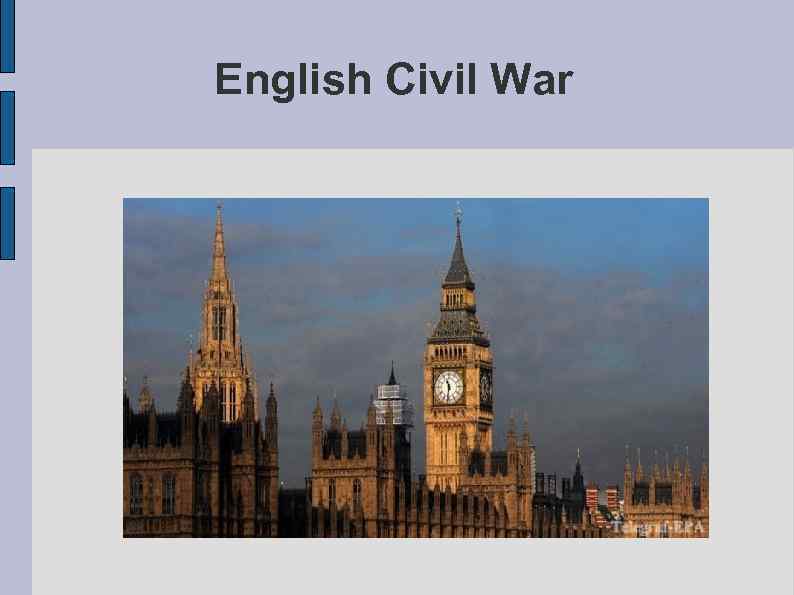 English Civil War 