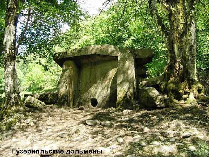 Гузерипльские дольмены 