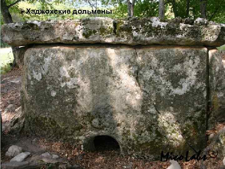 ØХаджохские дольмены 