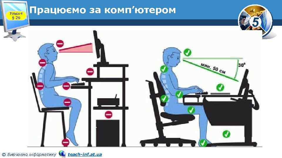 Розділ 4 § 26 Працюємо за комп’ютером © Вивчаємо інформатику teach-inf. at. ua 5