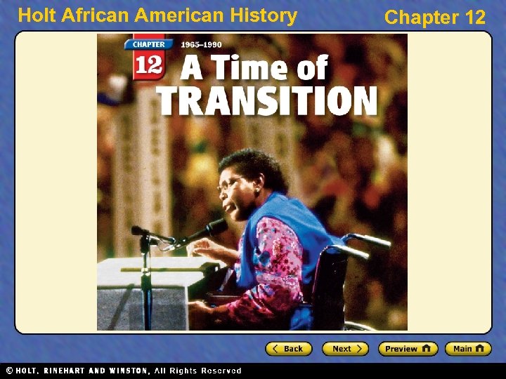 Holt African American History Chapter 12 