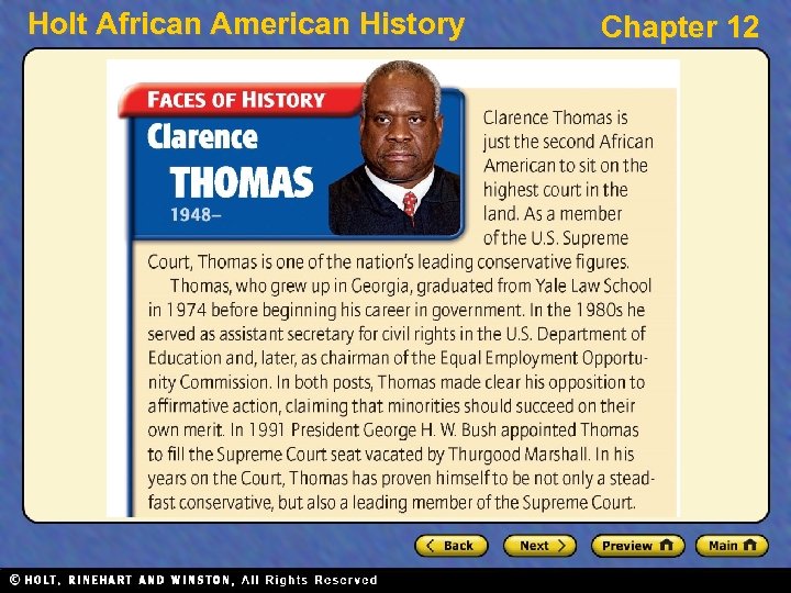 Holt African American History Chapter 12 