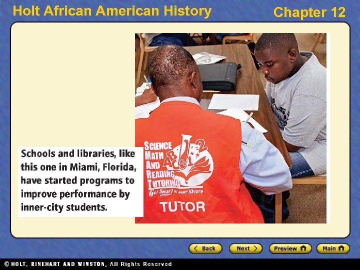 Holt African American History Chapter 12 