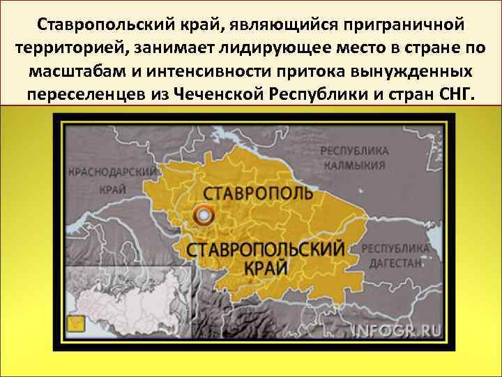 Ставропольский край состав республик