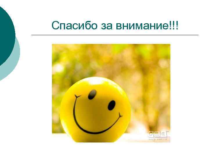 Спасибо за внимание!!! 