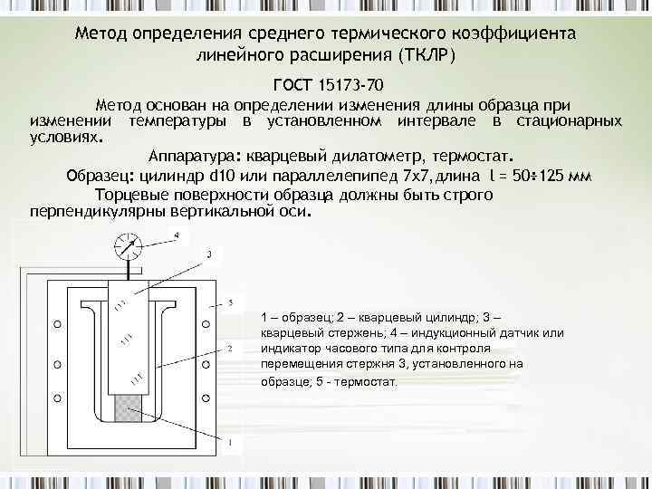 Метод 15. Коэффициент линейного расширения определение. Определение коэффициента теплового расширения. Коэффициент линейного термического расширения - определение. Прибор для измерения коэффициента линейного расширения твердых тел.