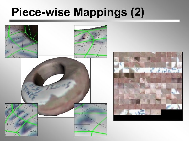 Piece-wise Mappings (2) 