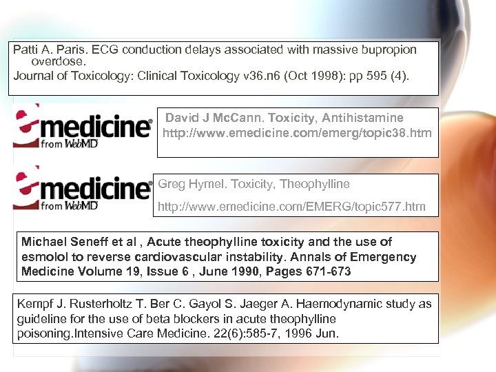 Patti A. Paris. ECG conduction delays associated with massive bupropion overdose. Journal of Toxicology: