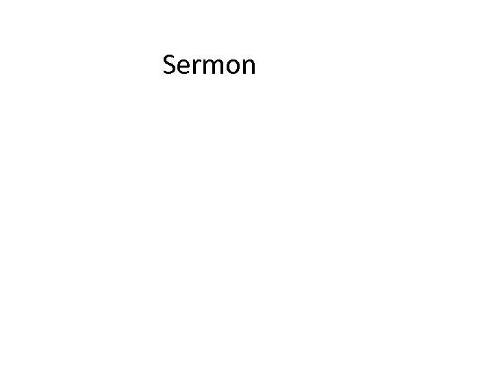 Sermon 