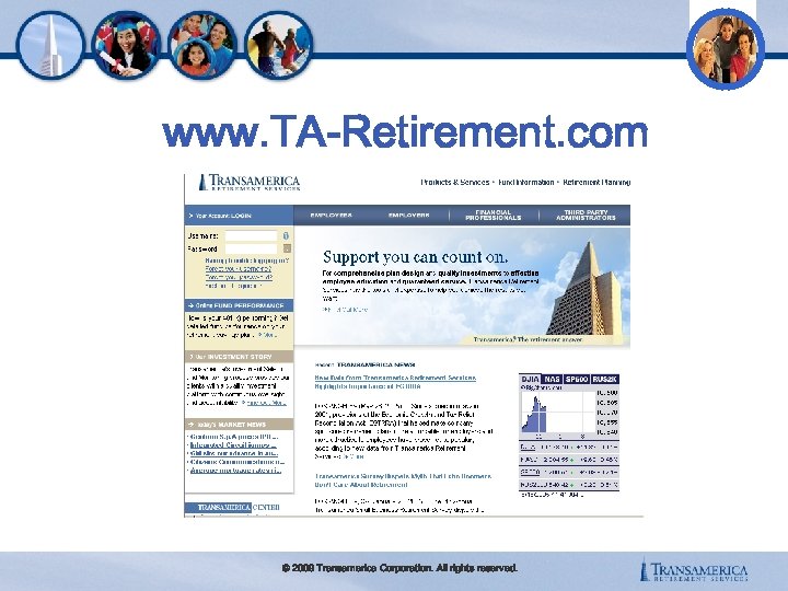 www. TA-Retirement. com © 2009 Transamerica Corporation. All rights reserved. 