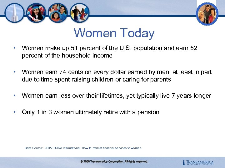 Women Today • Women make up 51 percent of the U. S. population and