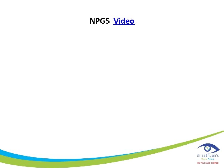 NPGS Video 