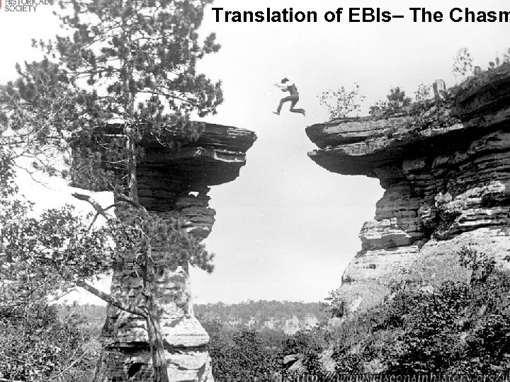 Translation of EBIs– The Chasm 