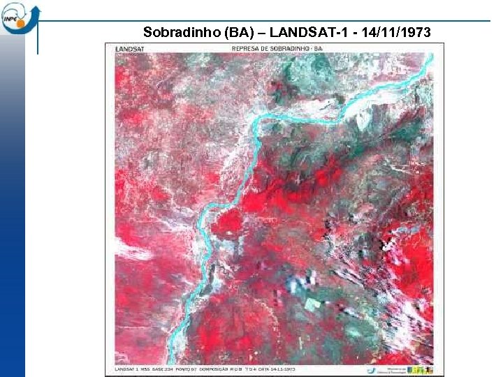Sobradinho (BA) – LANDSAT-1 - 14/11/1973 