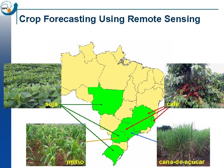 Crop Forecasting Using Remote Sensing soja café milho cana-de-açúcar 