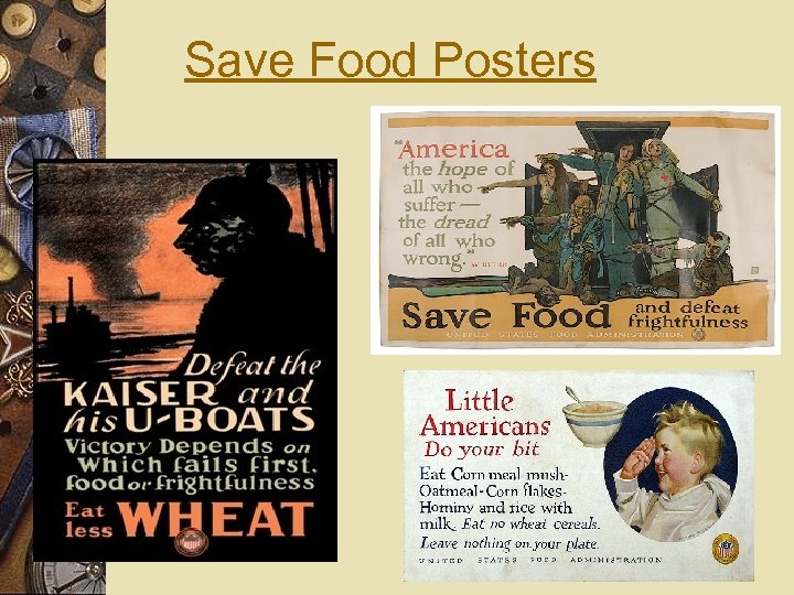 Save Food Posters 