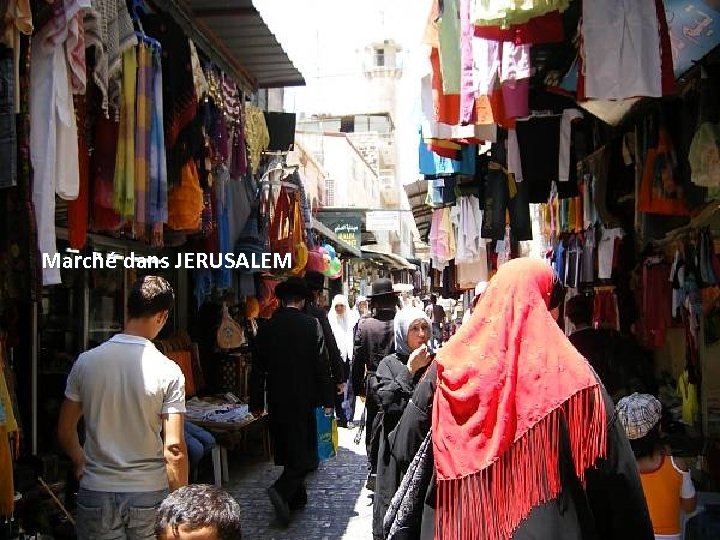 Marché dans JERUSALEM 