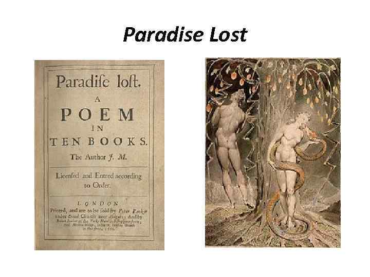 Paradise Lost 