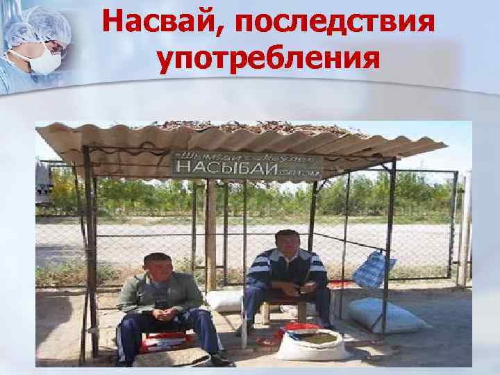 Насвай, последствия употребления 
