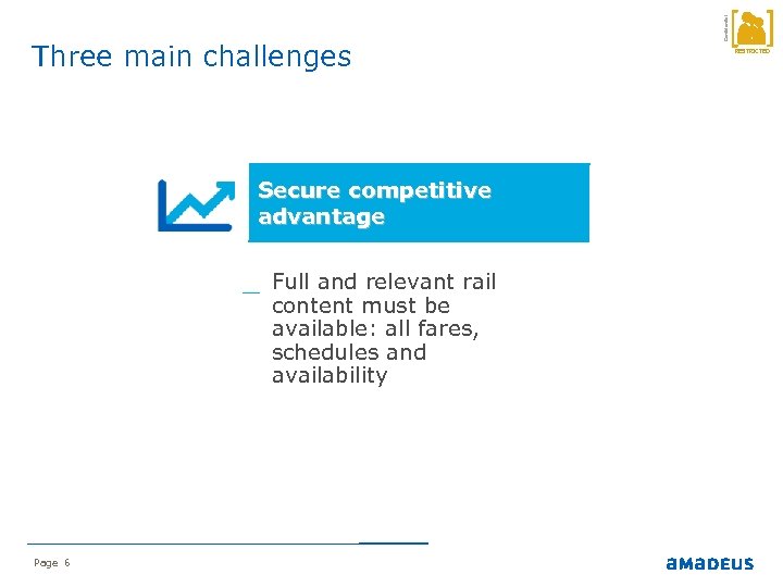 Secure competitive advantage _ Full and relevant rail content must be available: all fares,