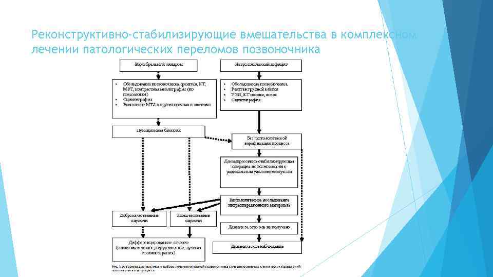 Реконструктивно-стабилизирующие вмешательства в комплексном лечении патологических переломов позвоночника 