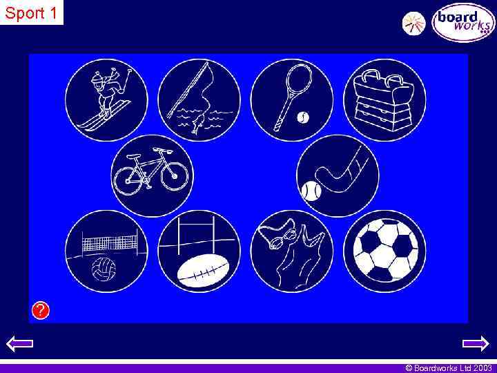 Sport 1 © Boardworks Ltd 2003 