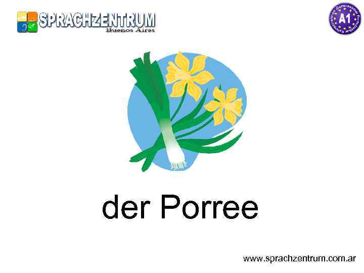 der Porree www. sprachzentrum. com. ar 