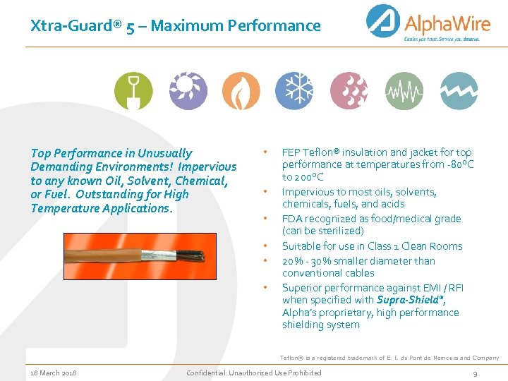 Xtra-Guard® 5 – Maximum Performance Top Performance in Unusually Demanding Environments! Impervious to any