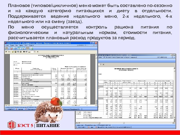 Программа для составления рационов. Цикличное меню. Ведомость за рационом питания. Контроль за рационом питания в ДОУ. Ведомость контроля питания.