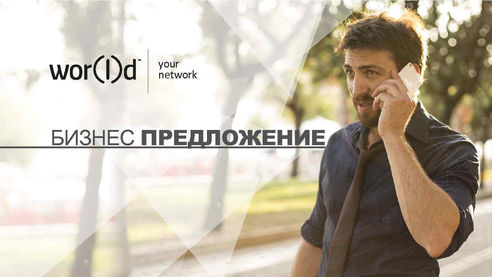 your network БИЗНЕС ПРЕДЛОЖЕНИЕ 