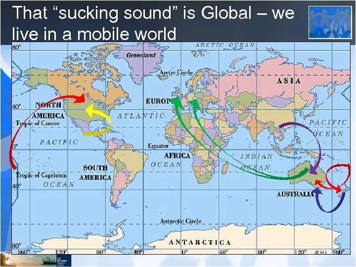 That “sucking sound” is Global – we live in a mobile world 